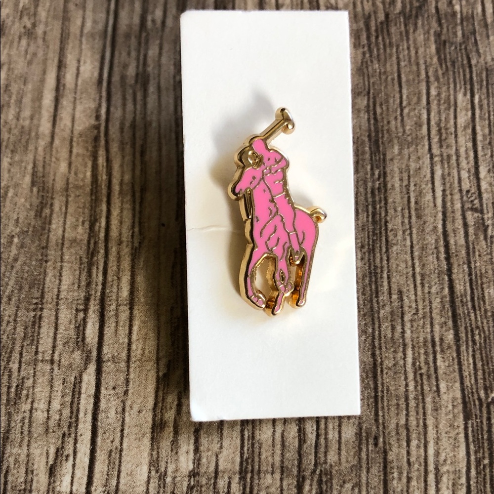 Polo Ralph Lauren Breast Cancer Awareness Lapel Pin